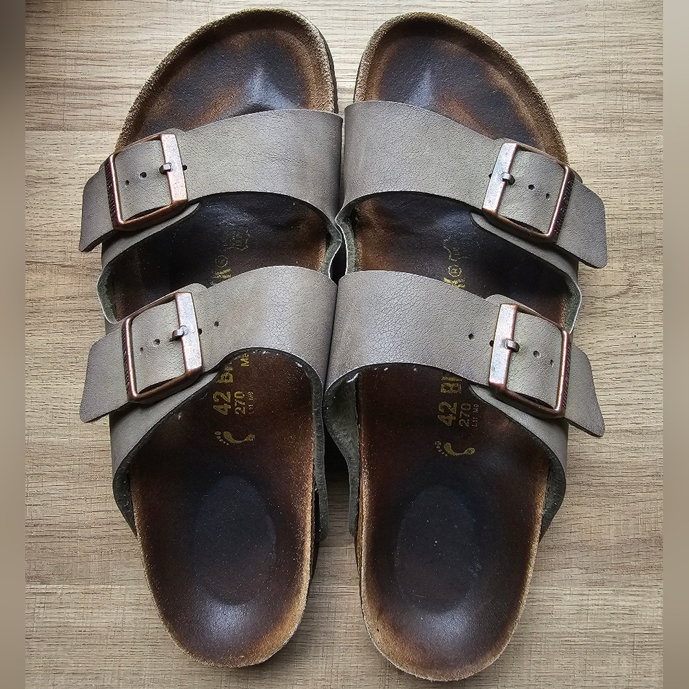 Birkenstock Arizona EU42 Unisex Slide Sandals Buckle Summer Comfort Boho Beach